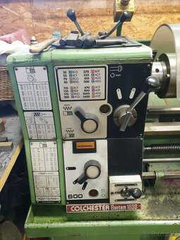 Soustruh Colchester Bantam 1600 - 4