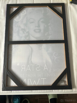 Obraz Marilyn Monroe- fialový - 4