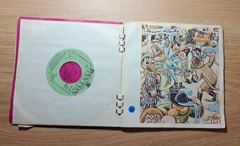 prodám malé gramofonové desky typu SINGL - 4