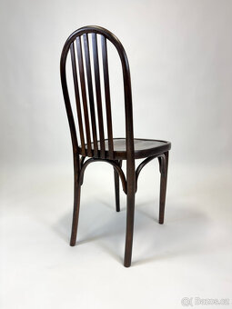 Unikátní židle, arch. Josef Hoffmann, renovace, 2ks - 4