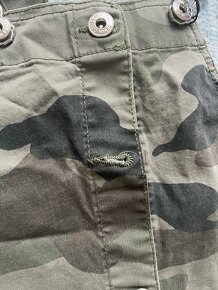 Maskáčové šaty - nové, vel.128 - 4