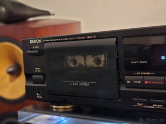 3Head magnetofon Denon DRA740 top stav - 4