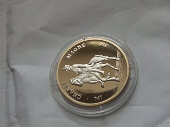 STŘÍBRO 1 ECU 1992.KAREL VELIKÝ 999/1000 FRANCE - 4