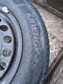 Plechové disky 15" + celoroční pneu Hankook - 4