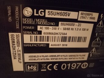 Televize LG 55UH605V - 4