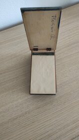 Dřevěná malovaná krabička - 4