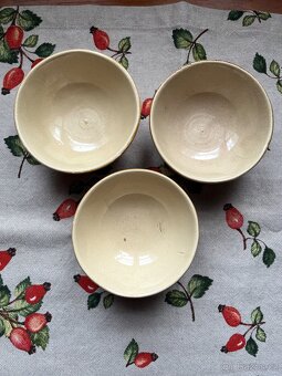 3 x čajové misky - 4