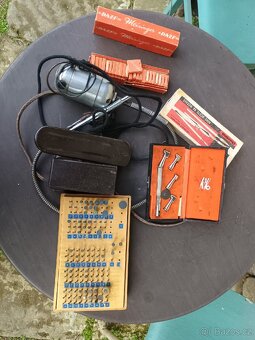 Zubní přenosná vrtačka retro atd. - 4