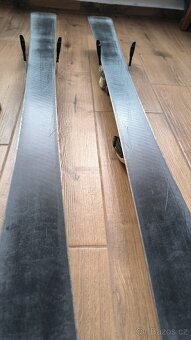 Prodám dětské lyze 110cm + lyžáky stélka 235mm - 4