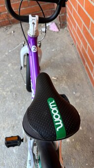 Dětské kolo Woom 2 (14″) fialové s blatníky - 4