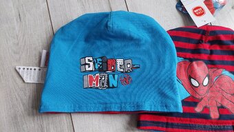 Dětská jarní / podzimní čepice Spiderman - 4