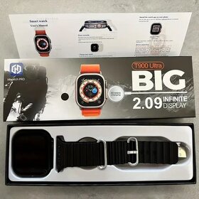 Chytré hodinky T900 Ultra - černé (Nerozbalené) - 4