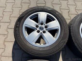 4x al kola 5x112 16 + pneu letní 205/65 R16C - 4