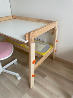 Set dětské židle a rostoucí stůl Flitsat Ikea - 4