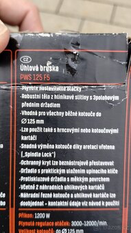 Úhlová bruska 1200W 125mm - 4