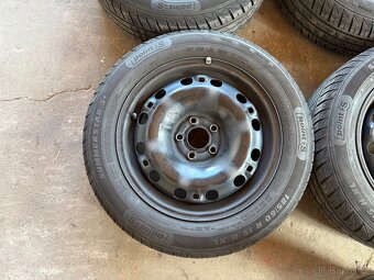 Plechové disky VW Polo 5x100 R15 - 185/60/15 (7mm) - 4