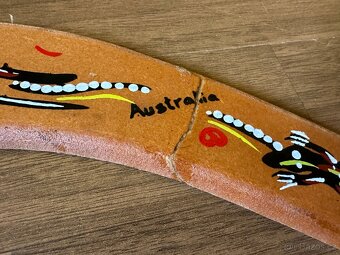 Dekorativní lepené boomerangy/bumerang z Austrálie - 4
