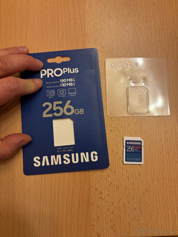 Pameťová karta Samsung SDXC 256GB PRO PLUS, cena 400,- Kč - 4