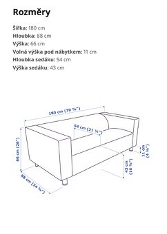 Sedačka Klippan - 4