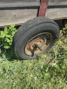 Vlečka za traktor+příslušenství - 4