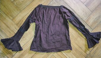 Kostým ghotic pirátka LARP - 4