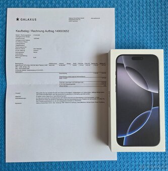 iPhone 16 Pro Max 256GB černý NOVÝ NEROZBALENÝ - 4
