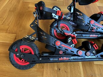 Skike VX Twin – terénní brusle skate+klasika - 4