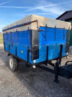 Prodám - sklápěcí kára za traktor - 4