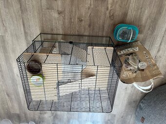 Prodám nadstandardní klec pro křečka - 4