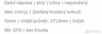 Kotouče a destičky - 4