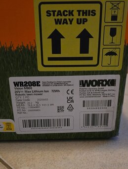 Sekačka Worx Landroid M800 WR208E + LED - 4