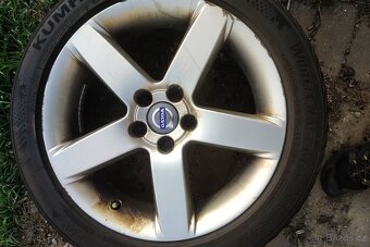 Alu kola 17" Volvo C70 - 215/50 R17 zimní - 4