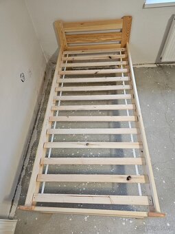 Masivní postel 90x200 cm – nová, ihned k odběru - 4