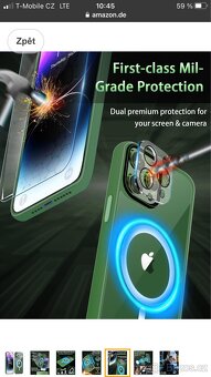 Pouzdro na iPhone 14 Pro Max, 2x ochranné sklo + fotoaparát - 4