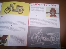 JAWA  50 model 555-prospekt- MOTOKOV - 4