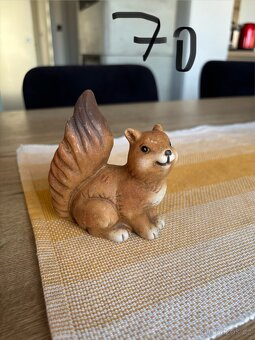 🎄 Vánoční dekorace - zvířátka a vázy 🦔 - 4