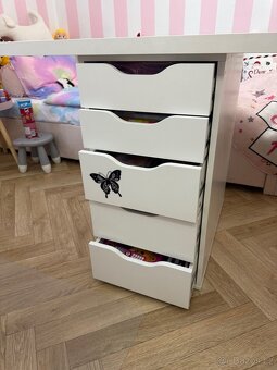 Psaci stul a šupliky Ikea - 4
