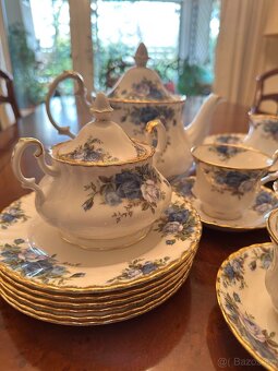 Čajová souprava anglického porcelánu Royal Albert - 4