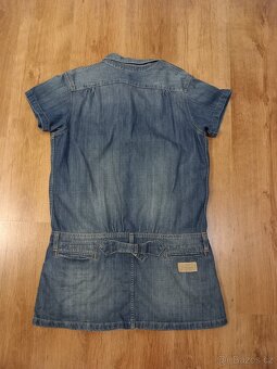 Džínové šaty Levi´s vel. L - XL - 4