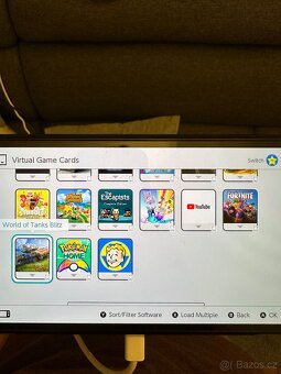 Nintendo switch OLED + 25 her - TOP STAV + příslušenství - 4