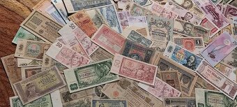 OBŘÍ KONVOLUT BANKOVEK 450Ks PO RODINNÉM SBĚRATELI - 4