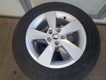prodám letní sadu pneumatik 185/65 R15 88H, 6mm ŠKODA FABIA - 4