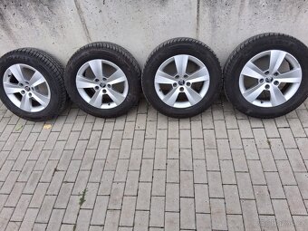 ALU kola, zimní pneumatiky Barum 215/60 R16 - 4