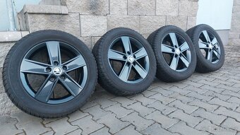 Alu kola 5x112 r16 Star originál Škoda Octavia III - 4