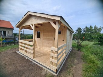 Záhradní dřevěna chatka - 4