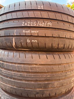2x letní pneu r19 225/40/19 - 4