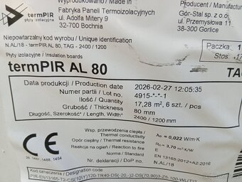 Pir desky al fólie 80mm - 4