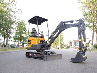 Minibagr GORILA G20SE l PRO - Motor KUBOTA - 4