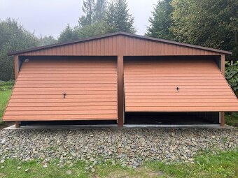 Plechová garáž 6x5m - 4
