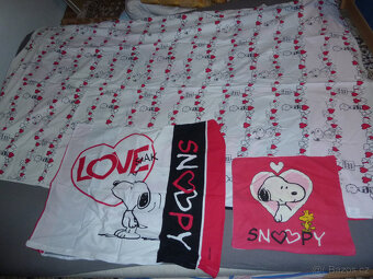 Povlečení Snoopy,kvalitní Matějovský - 4